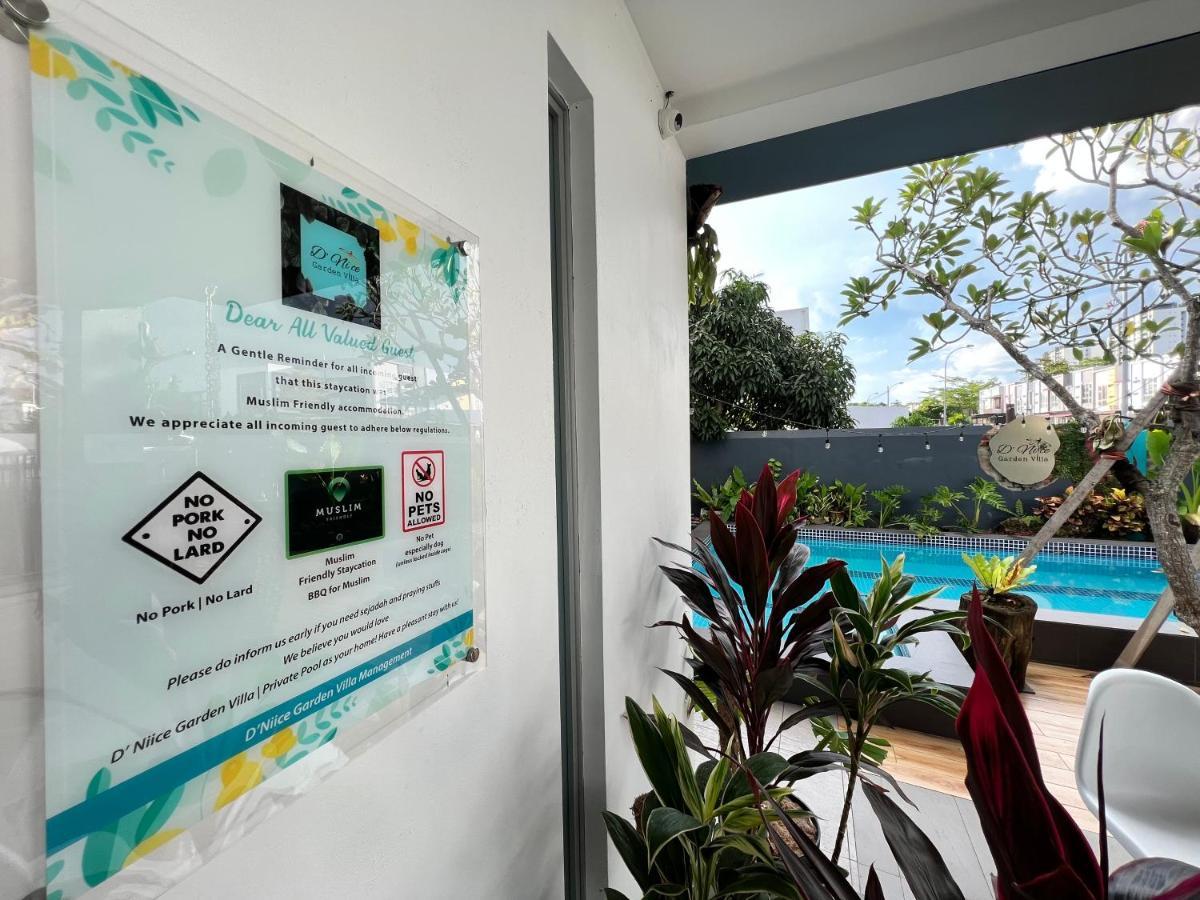 D Niice Garden View With Private Pool Bukit Indah, Johor Bahru Villa Exterior foto